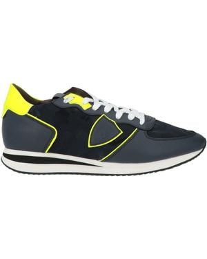 Philippe Model Sneakers Leather, Textile Fibers - Green