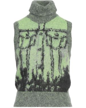 DIESEL Rollkragenpullover - Grün