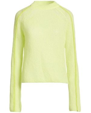 WOOD WOOD Lime Jumper Polyamide, Mohair Wool, Merino Wool - Yellow