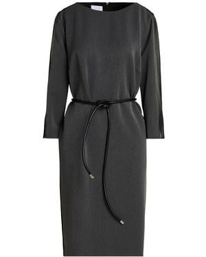 Clips More Midi Dress Polyester, Viscose, Elastane - Black