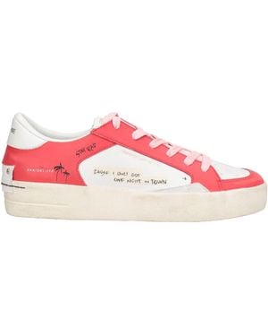 Crime London Sneakers Leather - Pink