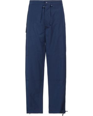 Roberto Collina Trousers Polyester, Cotton - Blue