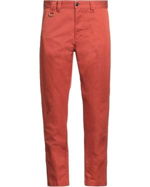 DIESEL Trousers Cotton - Red