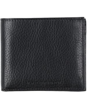 The Bridge Wallet Leather - Black