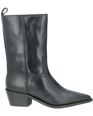 Calvin Klein Ankle Boots Leather - Black