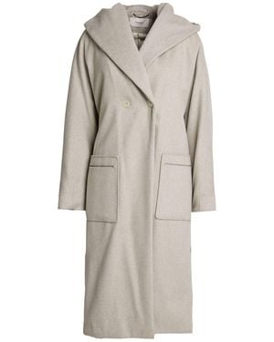 Agnona Coat Cashmere - Gray