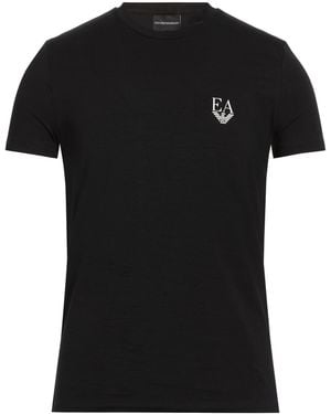 Emporio Armani T-Shirts - Black