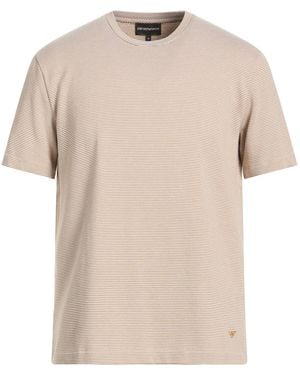 Emporio Armani T-Shirts - Natural