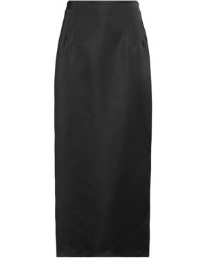 Semicouture Maxi Skirt Polyester - Black