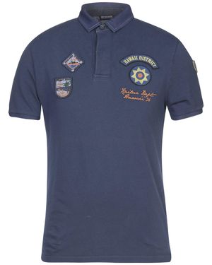 Blauer Polo Shirt - Blue