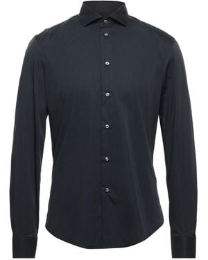 Brian Dales Shirt Cotton, Polyamide, Elastane - Blue