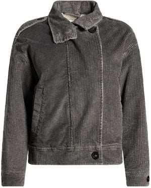 Peserico Jacket Cotton, Elastane - Gray