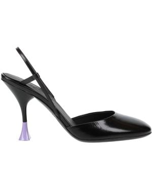 3Juin Court Shoes - Black