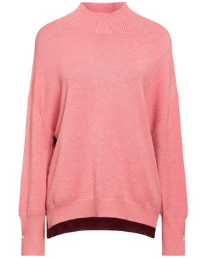 Oltre Turtleneck Viscose, Polyester, Polyamide - Pink