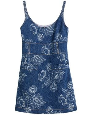 Etro Mini Dress - Blue