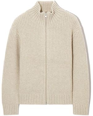 COS Strickjacke - Weiß