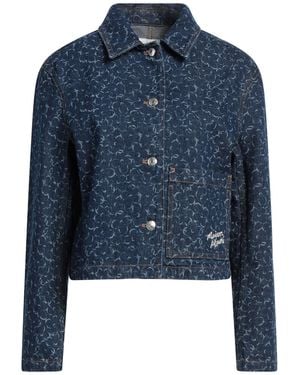 Maison Kitsuné Denim Outerwear Cotton - Blue