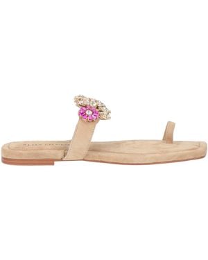 Alma En Pena. Thong Sandals - Pink