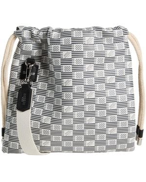 Moreau Paris Cross-Body Bag Calfskin - Grey
