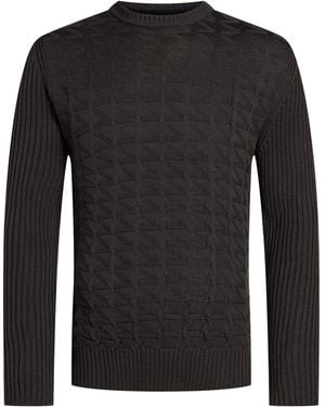 PHILOTINTO Jumper Merino Wool, Acrylic - Black