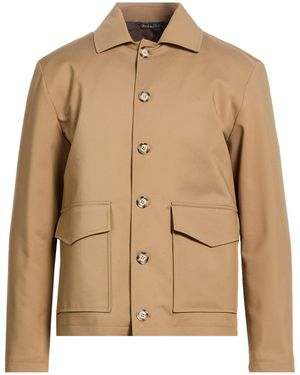 Exte Khaki Jacket Cotton, Nylon, Elastane - Natural