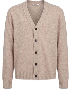 Roda Strickjacke - Natur