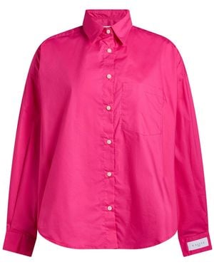 Gaelle Paris Fuchsia Shirt Cotton - Pink