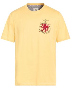 Aeronautica Militare T-Shirt Cotton - Yellow