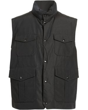 Woolrich Vest Cotton, Polyamide - Black