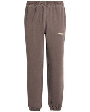 Represent Taupe Pants Cotton - Brown