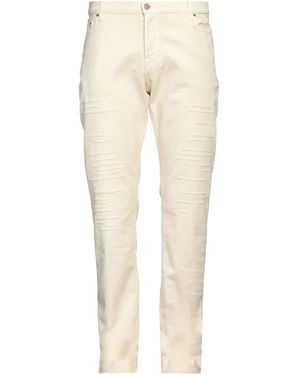 Daniele Alessandrini Jeans Cotton, Elastane - Natural