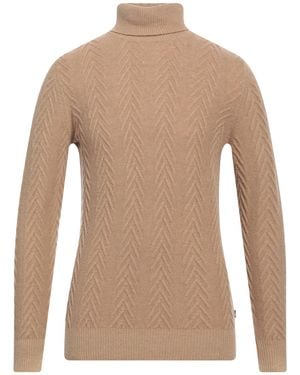 40weft Rollkragenpullover - Natur
