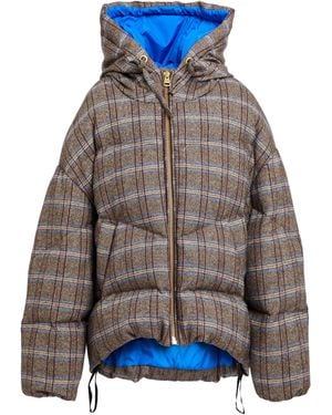 TRUE NYC Puffer Wool, Cotton, Polyester, Polyamide - Gray