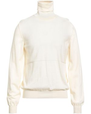 Jil Sander Turtleneck Virgin Wool - White
