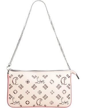Christian Louboutin Shoulder Bag Calfskin - Pink