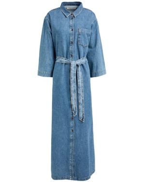 Skall Studio Maxi Dress Organic Cotton - Blue