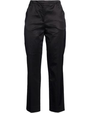TOTEME Pants Organic Cotton, Viscose, Elastane - Black
