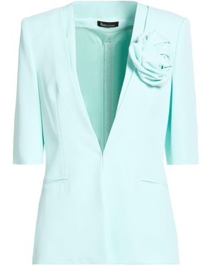 Hanita Sky Blazer Polyester, Elastane - Blue