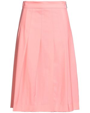 MSGM Midi Skirt Virgin Wool - Pink