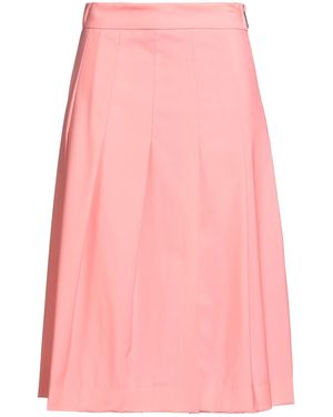 MSGM Midi Skirt Virgin Wool - Pink
