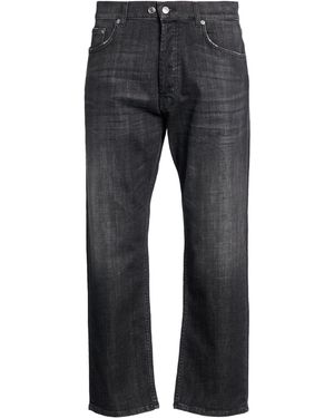 Department 5 Charcoal Jeans Cotton, Rubber - Grey