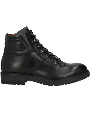 FRANZINI Ankle Boots Leather - Black