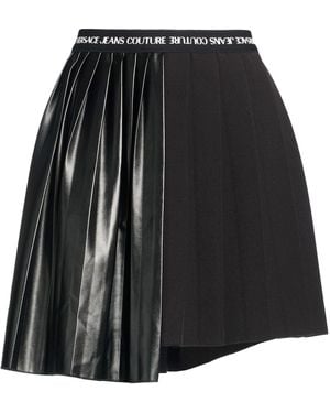 Versace Jeans Couture Mini Skirt Polyester, Elastane - Black