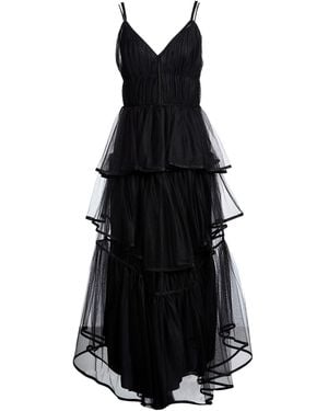 Alberta Ferretti Maxi-Kleid - Schwarz