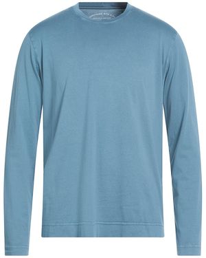 Fedeli Slate T-Shirt Cotton - Blue
