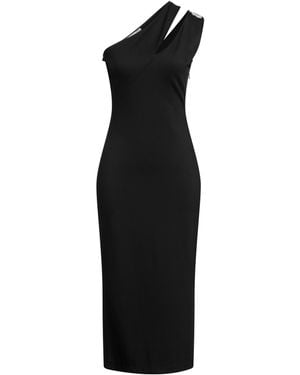 Motel Vestido Midi - Negro