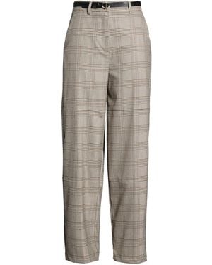 Imperial Light Trousers Polyester, Viscose, Elastane - Grey