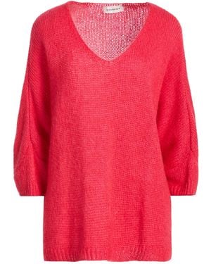 Shirtaporter Jumper Acrylic, Polyamide, Mohair Wool, Wool - Red