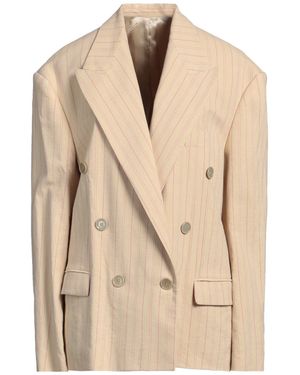 Isabel Marant Sand Blazer Viscose, Cotton - Natural