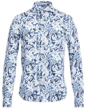 Ghirardelli Washed Shirt Cotton - Blue